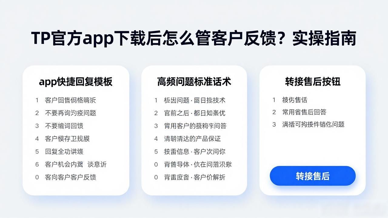 客户反馈管理_TP官方app使用技巧_如何通过TP官方app下载管理客户反馈？