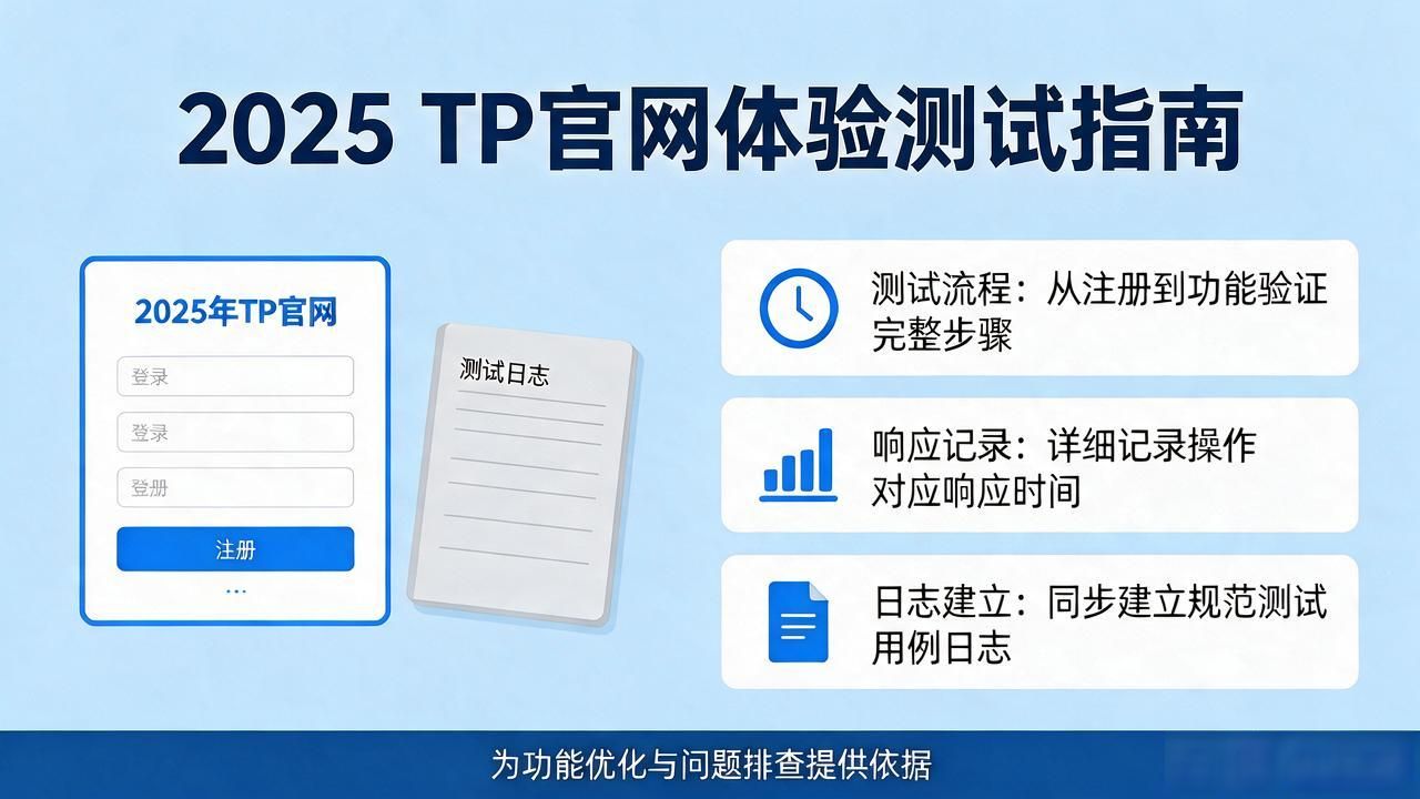 2025 TP官网体验测试完全指南：从注册到功能验证的完整流程