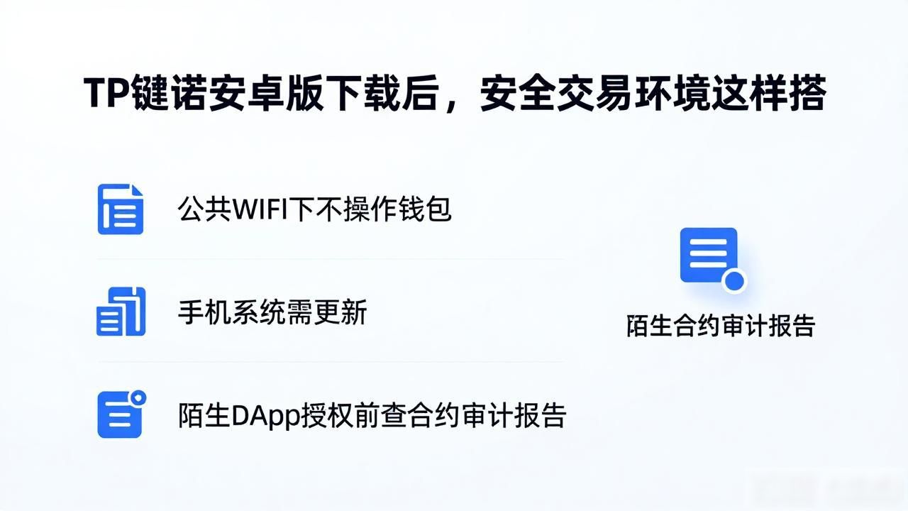 TP钱包转账安全注意事项_TP钱包安卓版2025安全设置_如何在tp钱包安卓版2025下载后创建安全的交易环境?