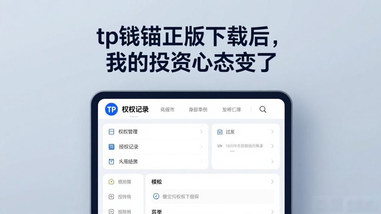 tp钱包正版下载后，我的投资心态变了