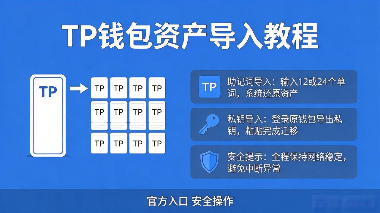 TP钱包官网入口注册教程，资产导入全流程