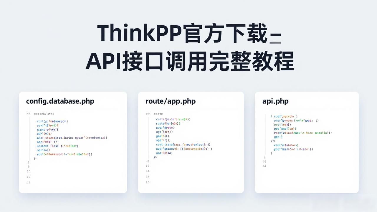 tp官方正版下载的API调用方法_ThinkPHP环境配置教程_ThinkPHP官方正版下载