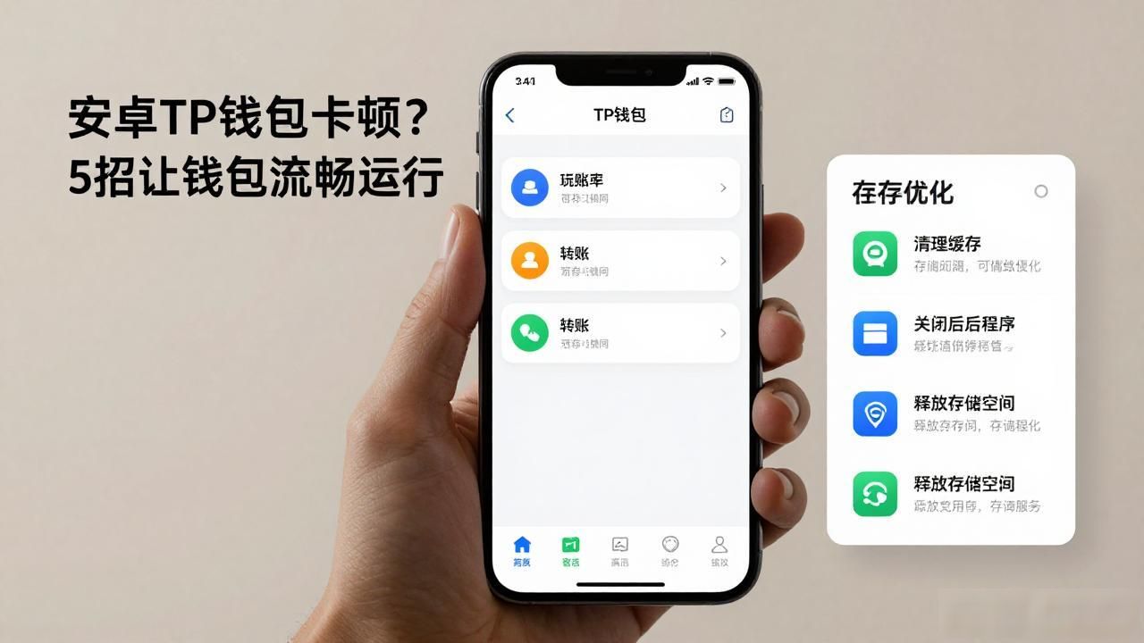 安卓TP钱包卡顿？5招让钱包流畅运行