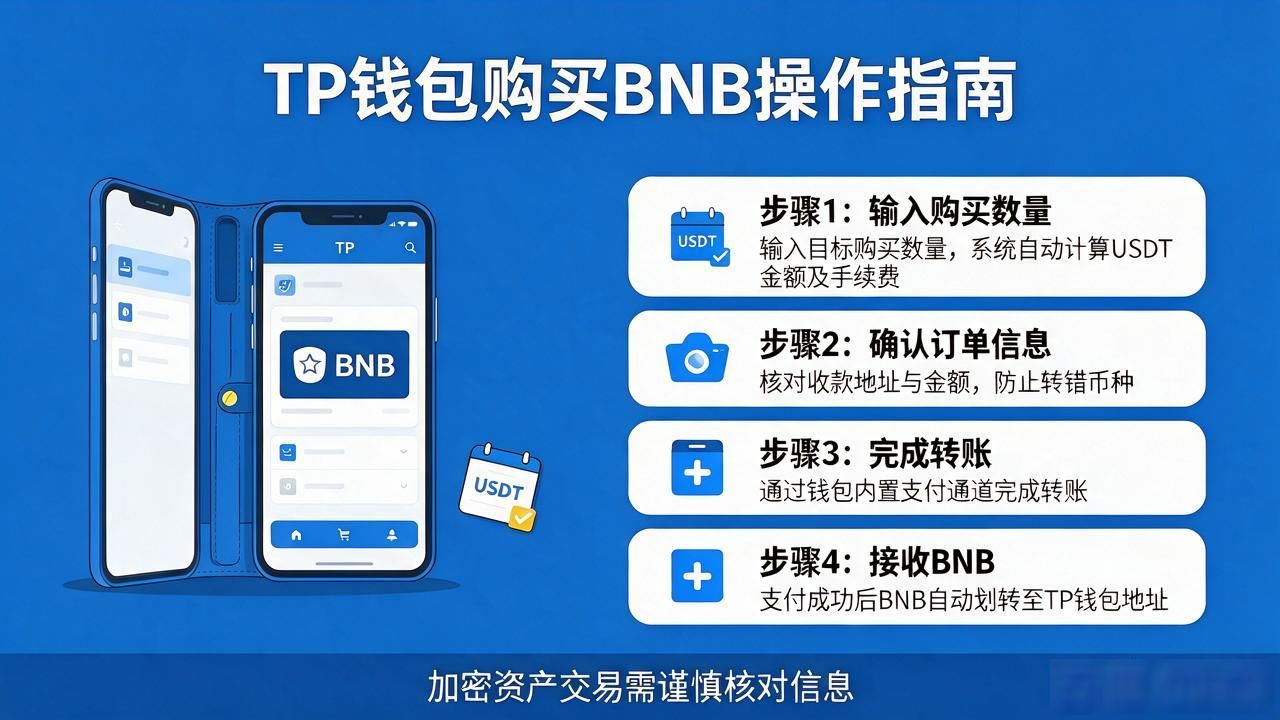 tp钱包怎么购买bnb 新手一步步操作实操攻略