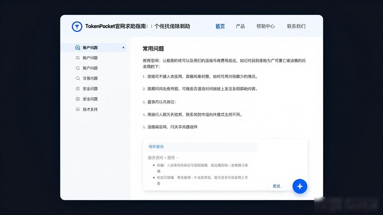 TokenPocket官网支持入口_如何通过TokenPocket官网获取帮助与支持?_常见问题解答FAQ