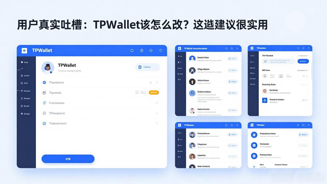 用户真实吐槽：TPWallet该怎么改？这些建议很实用