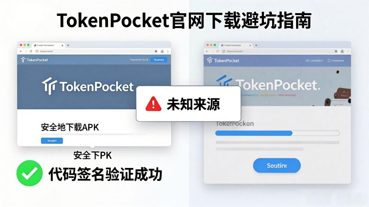 安全使用TokenPocket钱包:从官网下载的一些提示_TokenPocket官网下载_验证数字签名安全下载