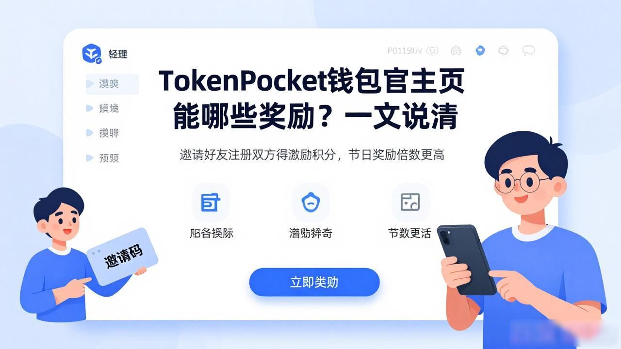 TokenPocket钱包官主页能领哪些奖励？一文说清