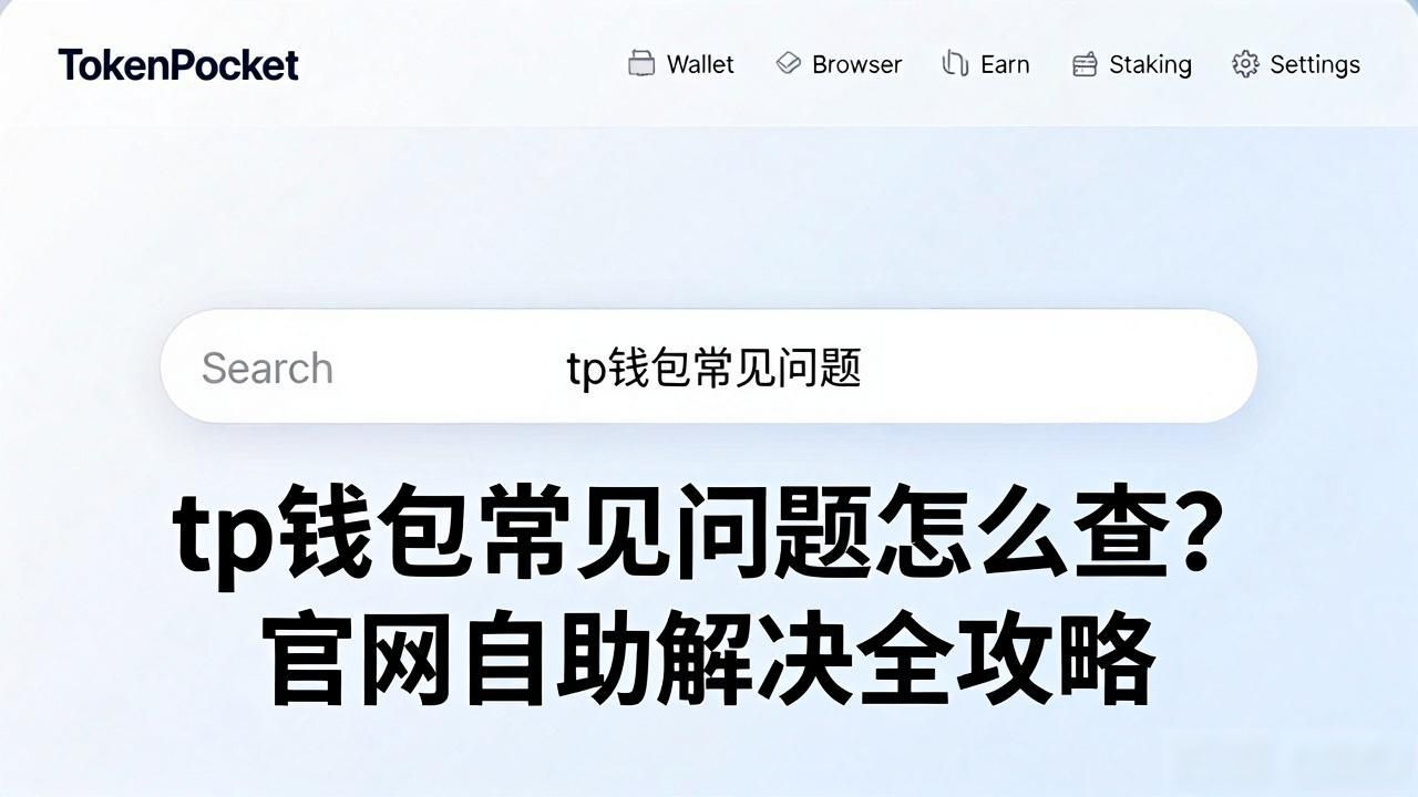 tp钱包常见问题怎么查？官网自助解决全攻略