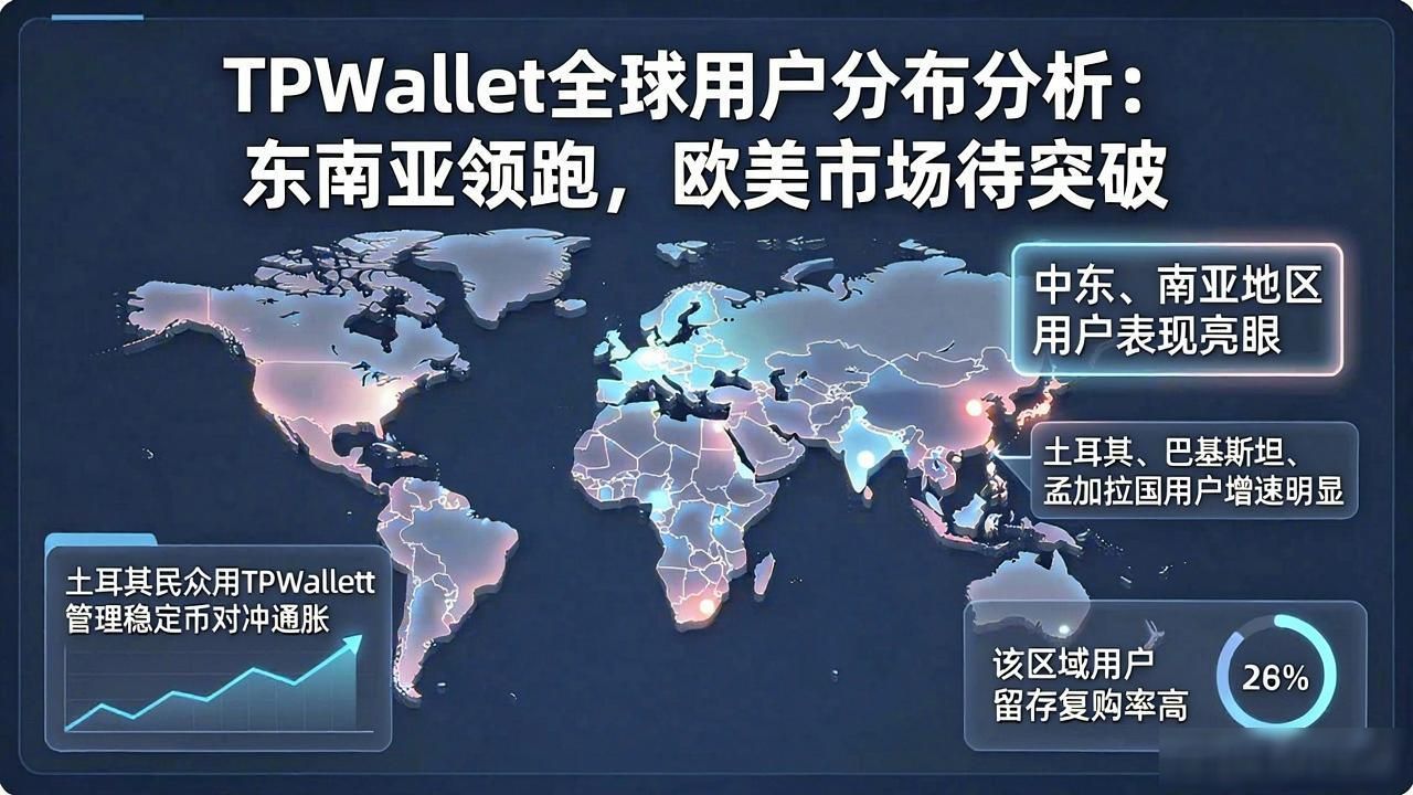 TPWallet全球用户分布分析：东南亚领跑，欧美市场待突破