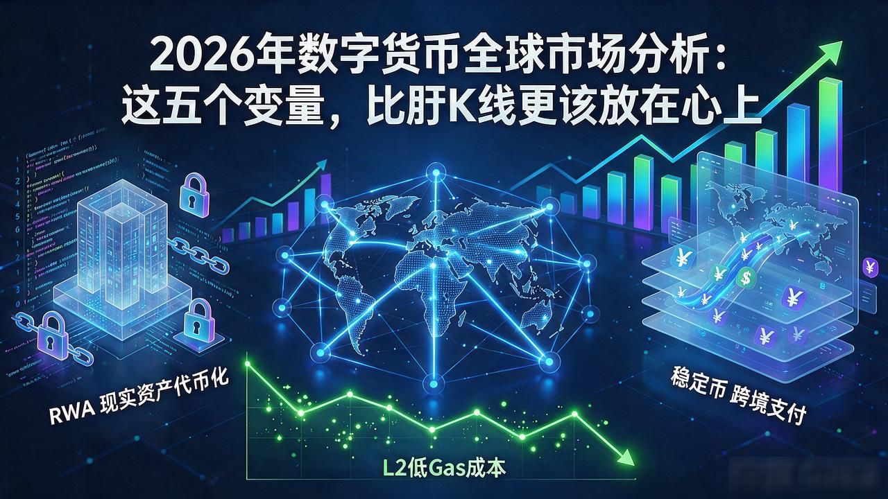 2026年数字货币全球市场分析：这五个变量，比盯K线更该放在心上