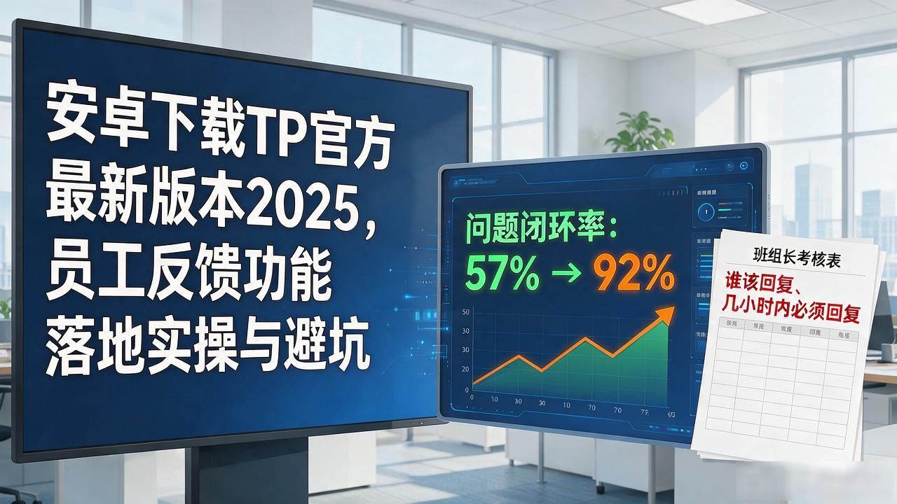 如何用TP官方下载安卓最新版本2025优化员工反馈_安卓最新版安装包_TP反馈通道三级管理