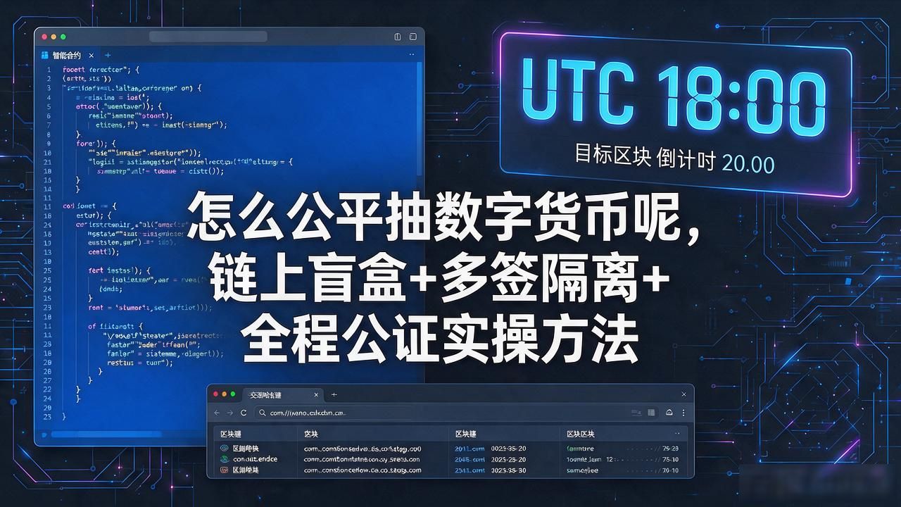 社区活动抽奖去中心化_Chainlink VRF抽奖流程_怎么公平抽数字货币呢