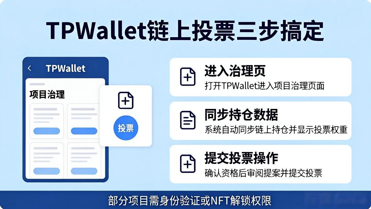 链上治理投票权重_TPWallet支持主流公链治理_如何使用TPWallet参与链上投票?