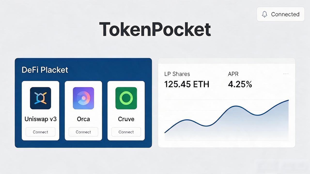 DeFi流动性池质押收益监控_TokenPocket钱包多链资产聚合管理_通过tokenpocket钱包官网获得数字资产的多种管理方案