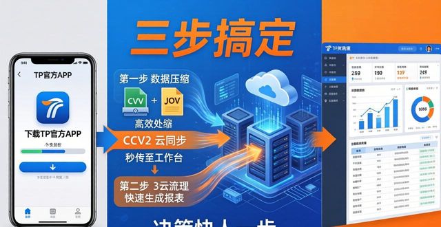 TP官方APP下载后，三步搞定数据高效处理