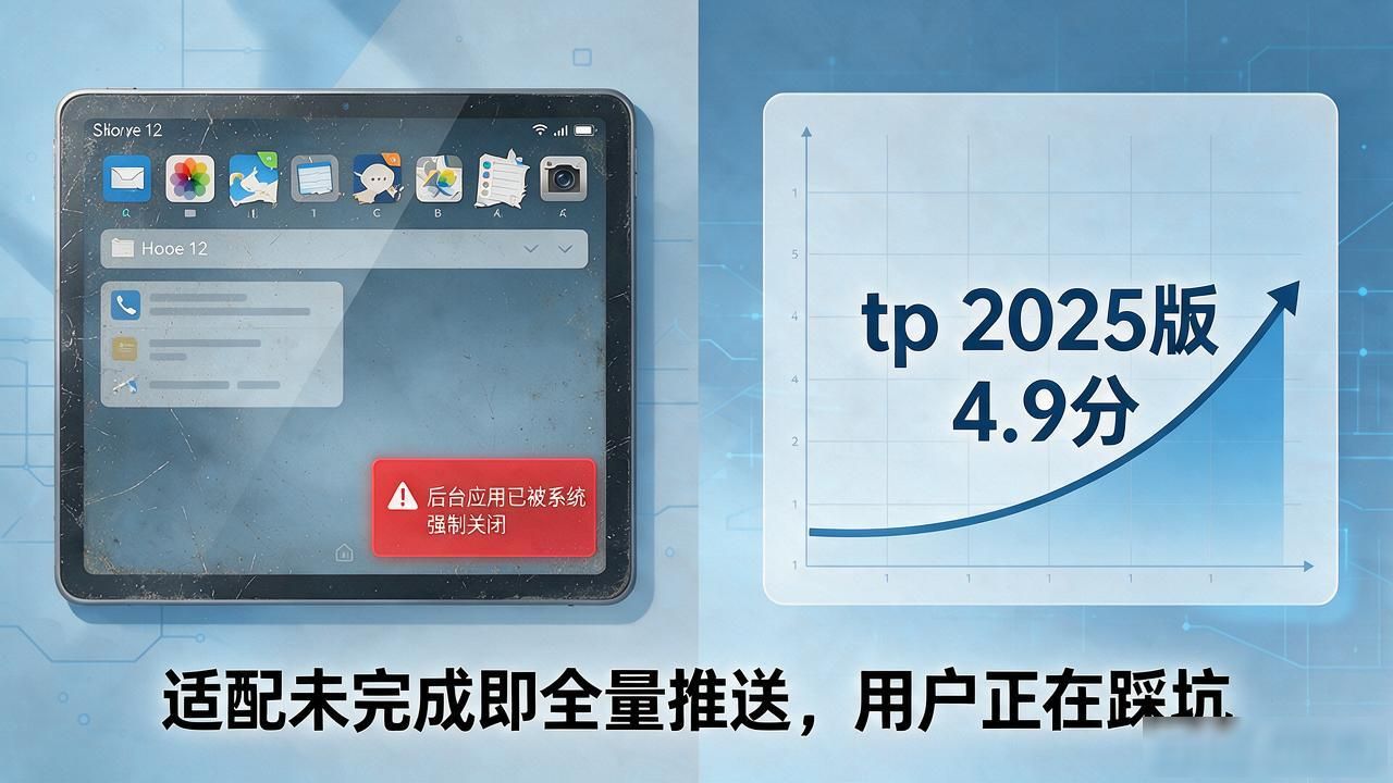 功能适配与更新节奏问题_安卓应用商店评分对比：tp 2025版4.9分背后的用户口碑真相！_安卓应用追踪评分分析