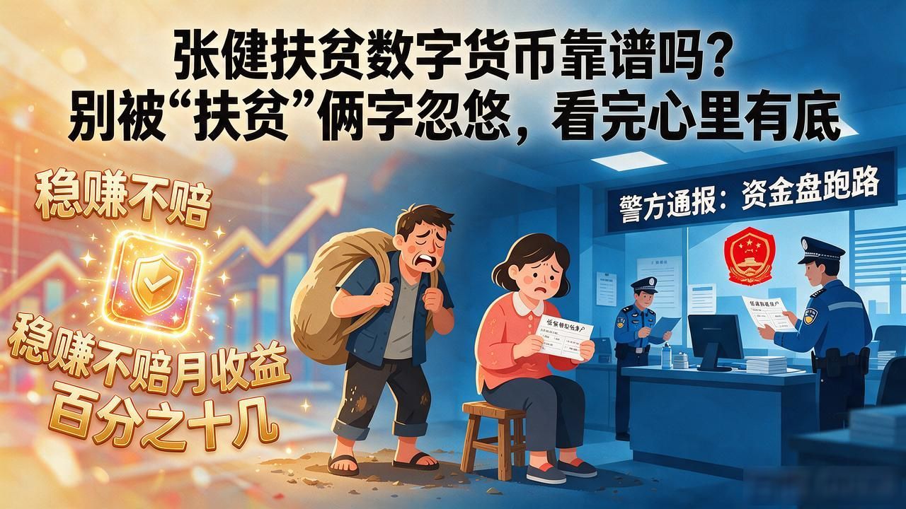 区块链扶贫项目风险_张健扶贫数字货币_张健扶贫数字货币骗局