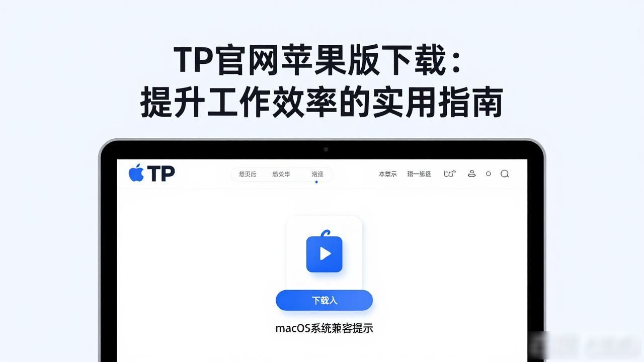 苹果系统软件下载攻略_下载苹果软件TP官网_让工作更高效：TP官网下载苹果版的实用技巧