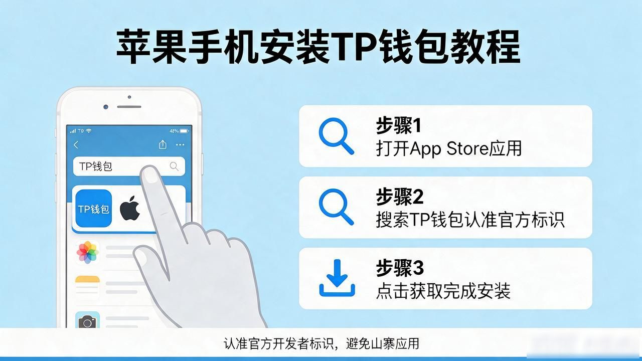 苹果手机怎么安装TP钱包？手把手教你完成