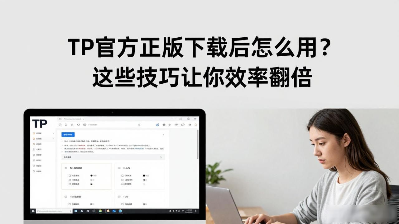 TP官方正版下载后如何高效使用_熟悉TP软件界面布局_探索TP软件功能模块