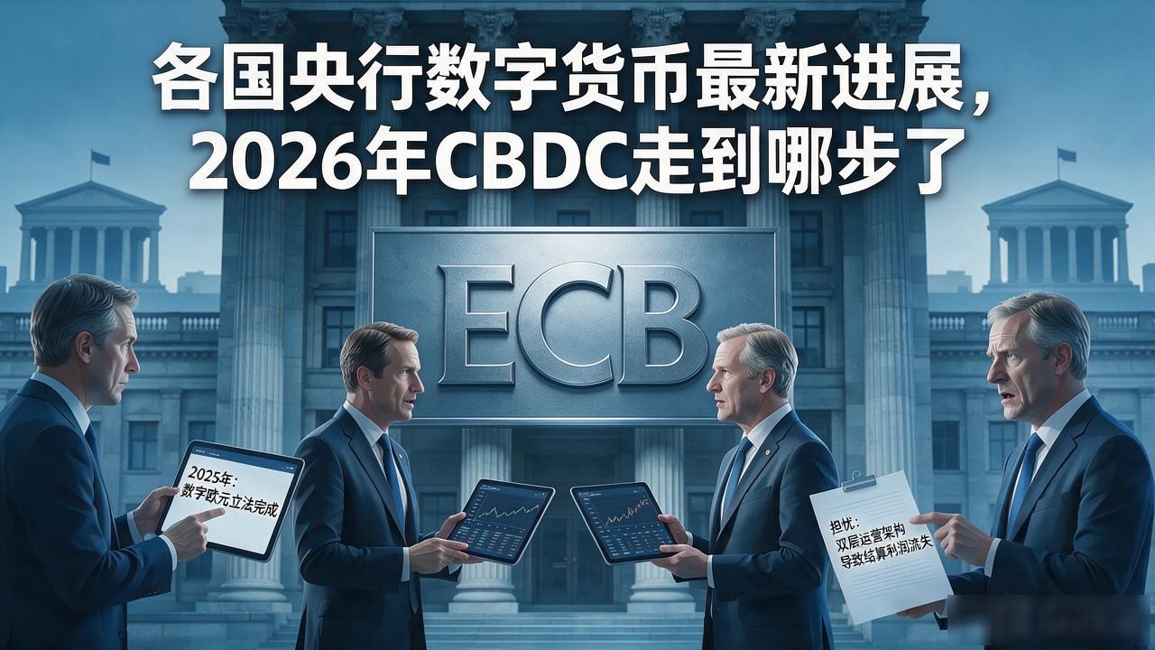 各国央行数字货币最新进展，2026年CBDC走到哪步了
