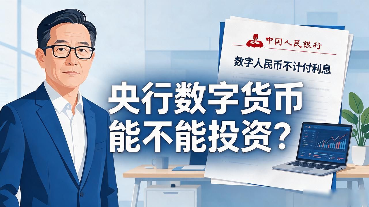 央行数字货币能不能投资？做了15年理财的我跟你交个底